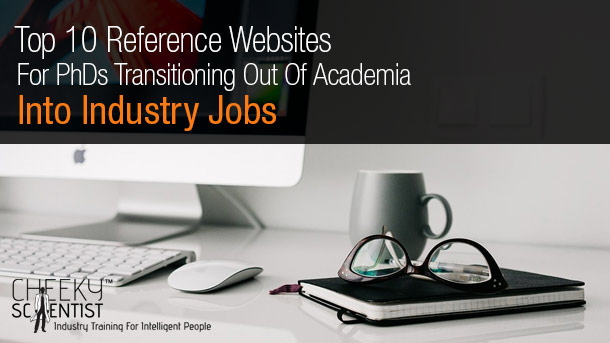 reference websites for PhDs | Cheeky Scientist | resources for PhDs