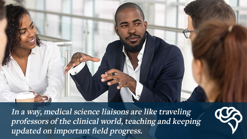 In order to keep up with market trends, a medical science liaison must do on-going research