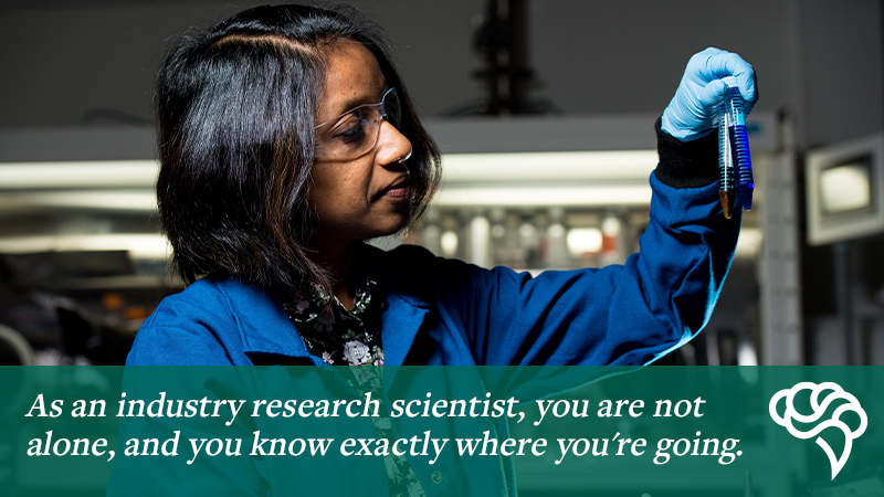 In industry a research scientist has a great career path