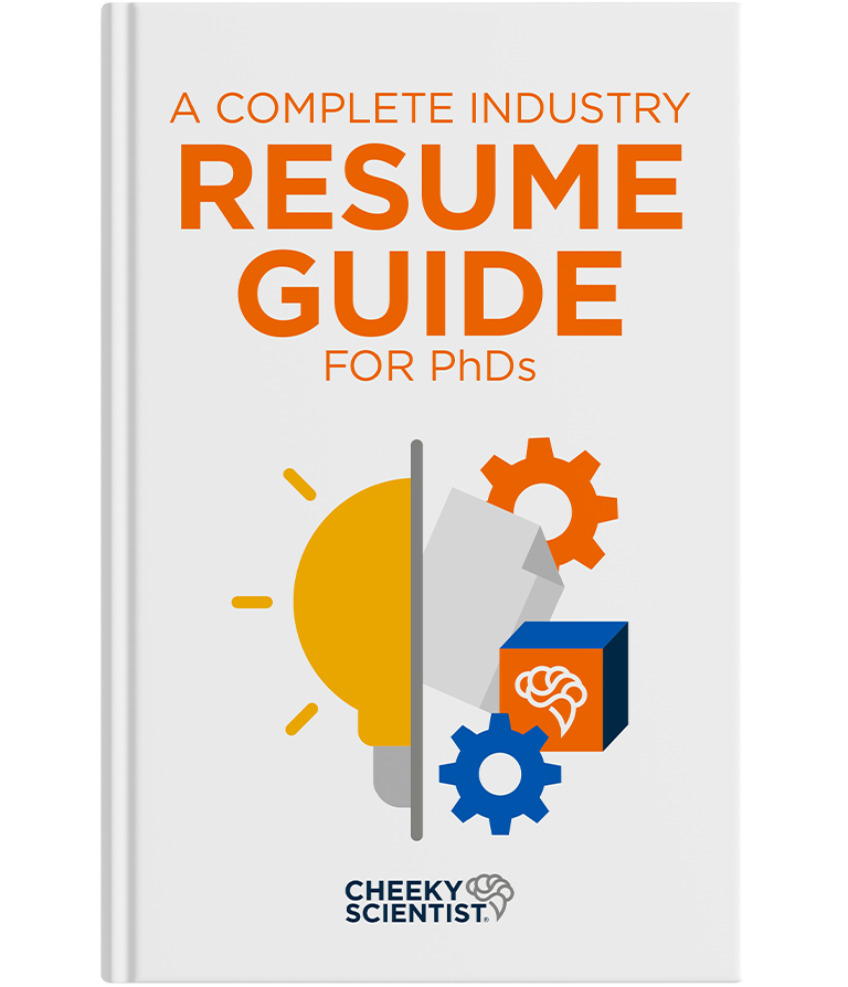 Industry Resume Guide for PhDs