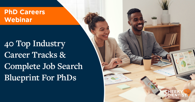 40 Top Industry Career Tracks & Complete Job Search Blueprint For PhDs