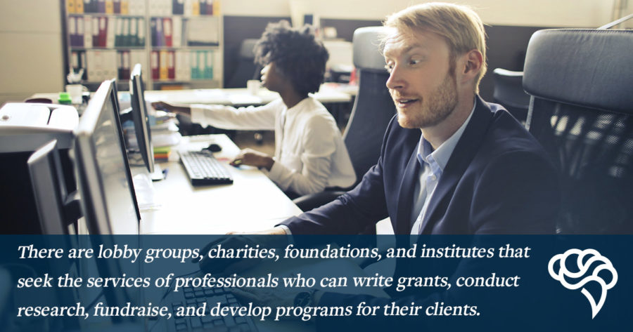 Charities, foundations, institutes, and lobby groups welcome Humanities PhDs