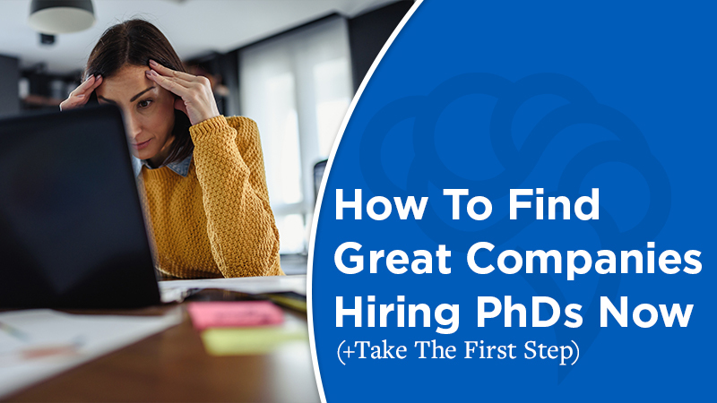companies hiring PhDs now